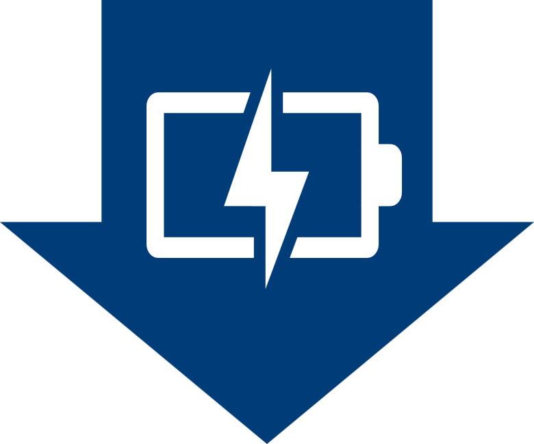 Lower power icon